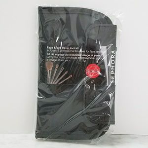 Sephora face and eye travel makeup brush tool kit